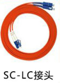 ژاکت LSZH PVC LC SC Patch Cord OM2 Duplex Multimode 0.9mm / 2.0mm / 3.0mm Diameter