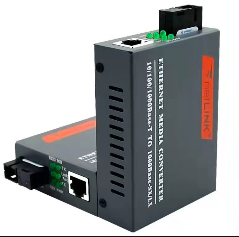 گیرنده فیبر نوری Gigabit 20KM 1310nm 1550nm HTB-GS-03A/B Single Mode Single Fibers