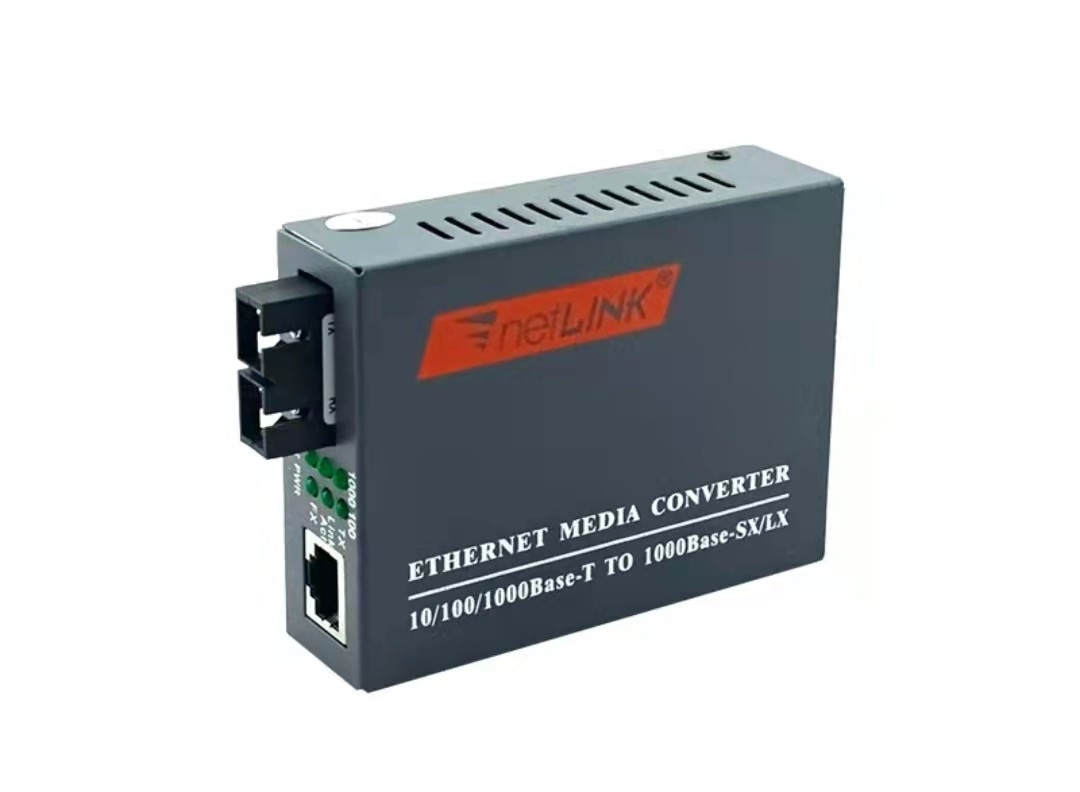 فرستنده و گیرنده فیبر نوری HTB-GS-03 10/100/1000M 20KM 1310nm تک حالت فیبرهای دوگانه