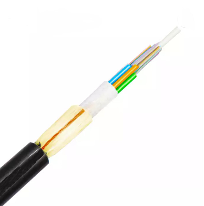 Adss کابل فیبر نوری تک حالته در فضای باز G652D /G657A1 / G657A2 PVC LSZH LSOH PE HDPE