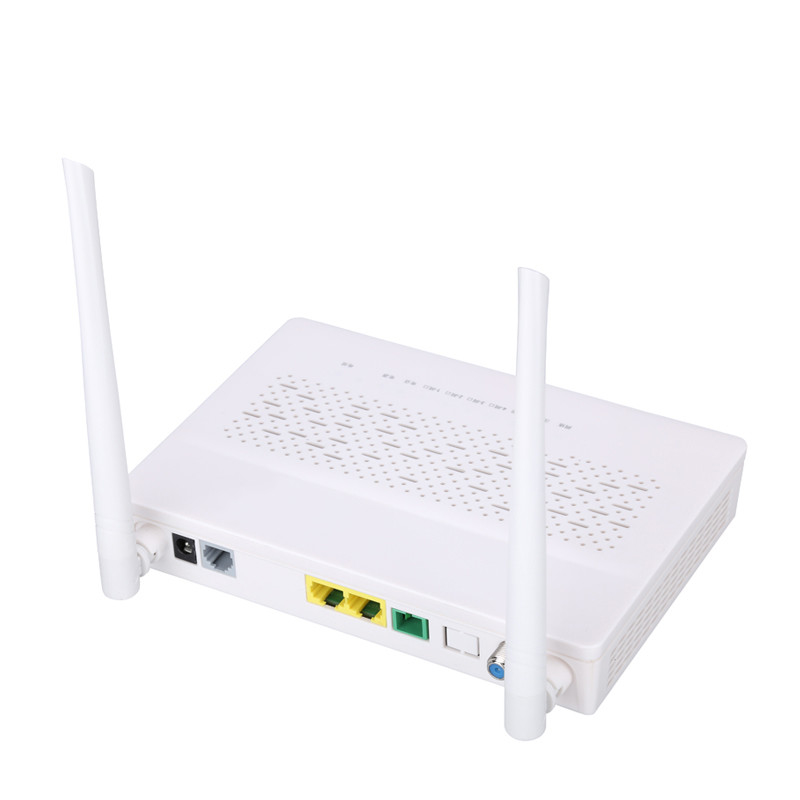2.4 گیگاهرتز چند کاره XPON ONU 1FE 1GE WIFI POTS CATV رنگ سفید FTTH ONU ONT