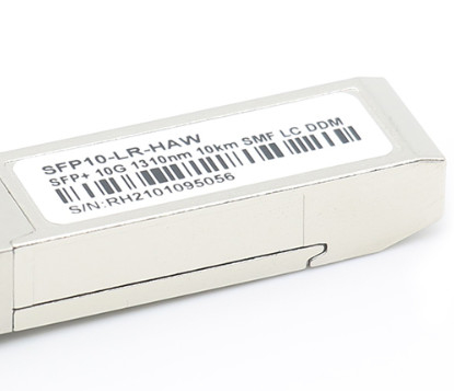 ماژول فرستنده و گیرنده فیبر نوری 10G کانکتور Duplex LC 1310 نانومتری فرستنده لیزری DFB 10 کیلومتر