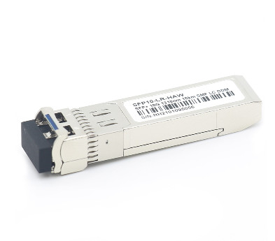 ماژول فرستنده و گیرنده فیبر نوری 10G کانکتور Duplex LC 1310 نانومتری فرستنده لیزری DFB 10 کیلومتر