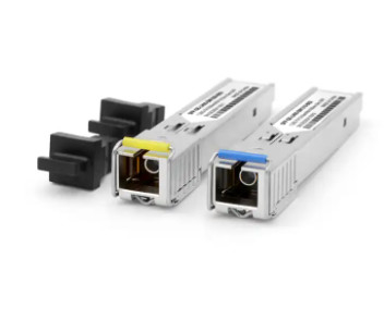 فرستنده و گیرنده فیبر نوری 10PCS/PVC SFP LC/SC DDM OEM 550m 10km 20km 40km 80km دوبلکس فاصله 5km 20km 40km 80km سیمپلکس