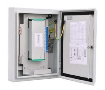 Fiber Distribution Box Wall-Mounted Installation Suitable For FC, SC, ST Adapter
