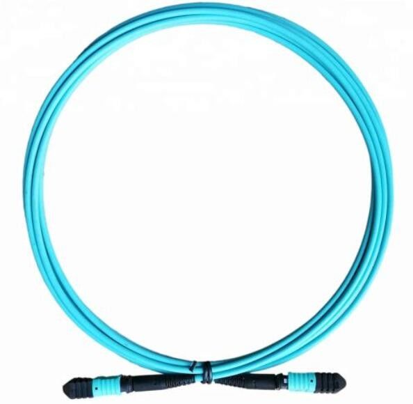 کابل فیبر OM3 MPO 12 ، سیم پچ SM برای ماژول QSFP