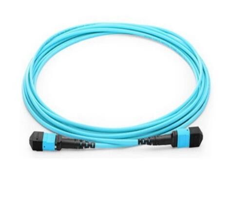 کابل فیبر OM3 MPO 12 ، سیم پچ SM برای ماژول QSFP