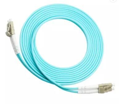 Aqua Multimode Patch Cord، LC LC Duplex Patch Cord OM3