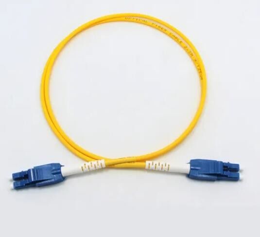سیم وصله 125 میکرومتر Lc Lc Duplex ، جامپرهای فیبر چند حالته AQUA