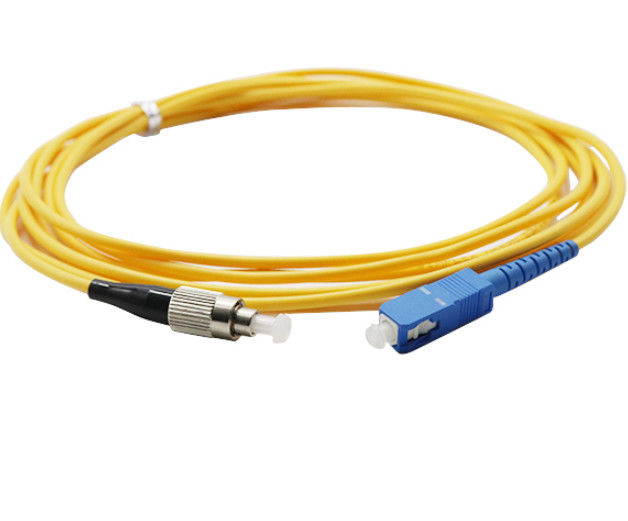 صفر هالوژن Patch Cord FC SC، G657A Optical Jumper Cord