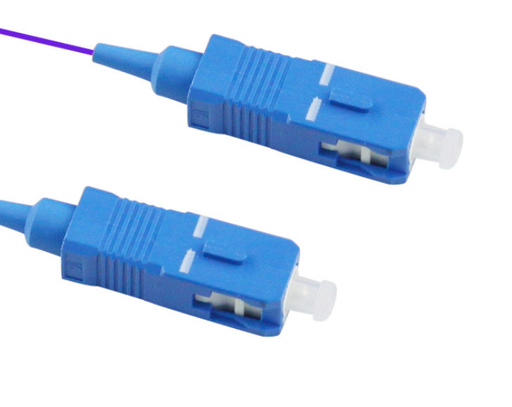 12 هسته 1M فیبر نوری Pigtail SC / UPC برای ارتباطات از راه دور