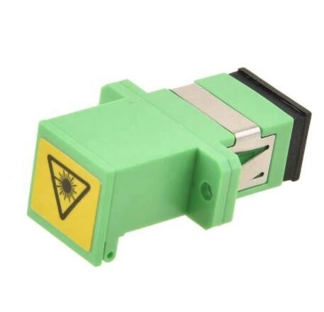 SC فیبر آداپتور SC / Upc Singlemode شاتر اتوماتیک شاتر جوش Sm Sx Ftth Simplex