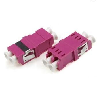 آداپتورهای فیبر نوری Duplex OM4 ، آداپتور فیبر lc به lc نوع تقارن