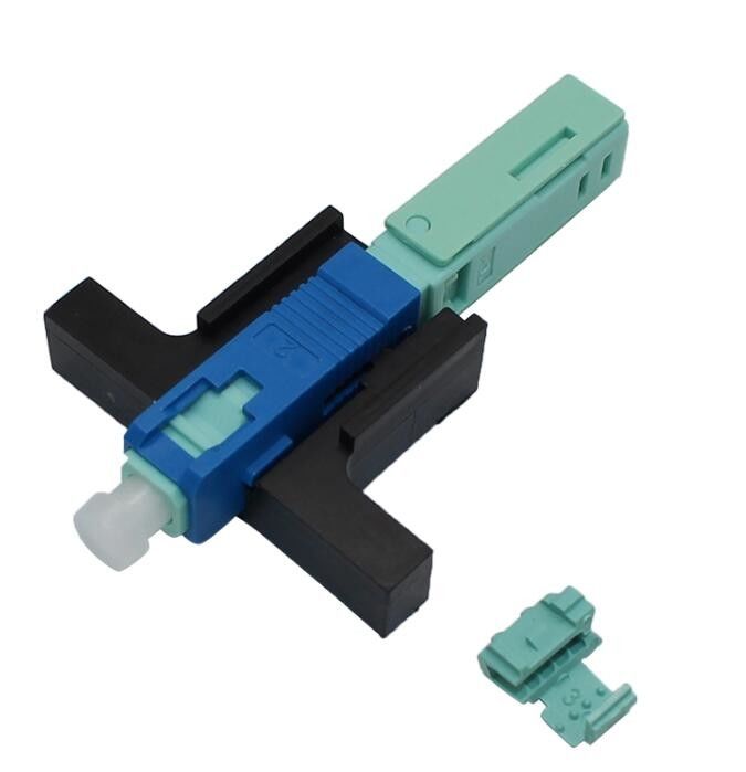 اتصال دهنده اتصال مونتاژ سریع LAN Sc ، اتصالات فیبر حالت یک حالته Sc از قبل تعبیه شده