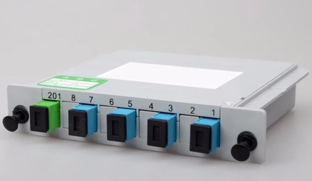 پلاستیک شکاف فیبر نوری غیرفعال کاست 1X4 SC UPC PLC در نوع