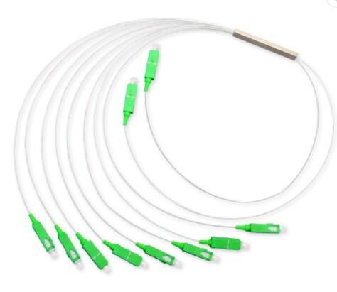 FTTH Steel Tube Plc Splitter، 2 8 Splitter Mini Type singlemode G657A
