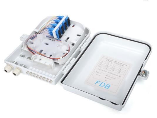جعبه توزیع فیبر نوری SGS ABS SC 16 هسته Ftth LGX Splitter