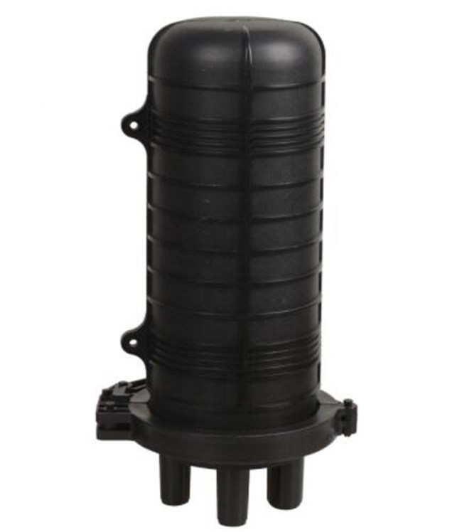 Ip68 24 48 96core گرمای عمودی جمع شدن مهر و موم گنبد فیبر نوری بسته 1 ورودی 3 خروجی