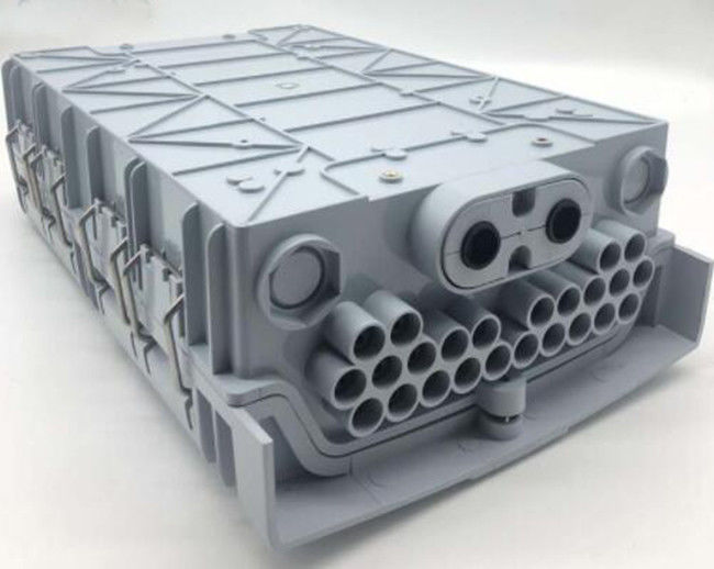 توزیع فیبر نوری در فضای باز PC ABS 24 هسته فیبر نوری جعبه توزیع IP65 GREY COLOR