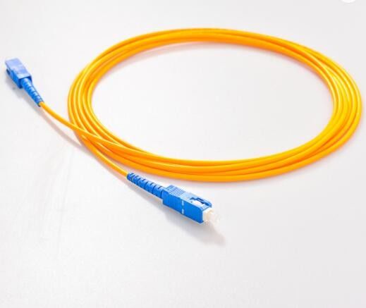 سیم پچ سیم فیبر نوری Simplex SM LSZH FTTX SC UPC to SC UPC 2.0mm