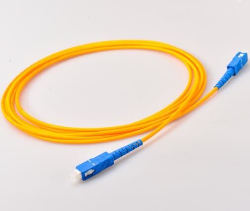 سیم پچ سیم فیبر نوری Simplex SM LSZH FTTX SC UPC to SC UPC 2.0mm