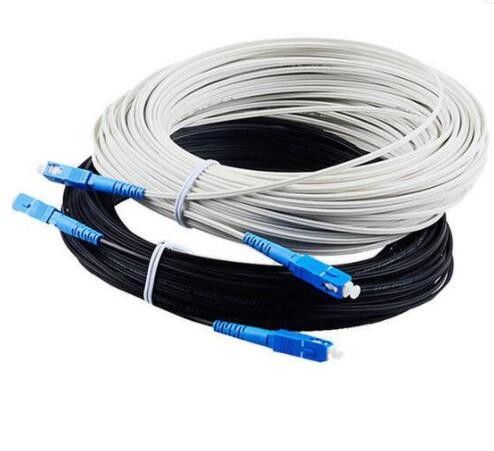 2 هسته پچ سیم فیبر نوری LSZH SC APC UPC G652D G657A