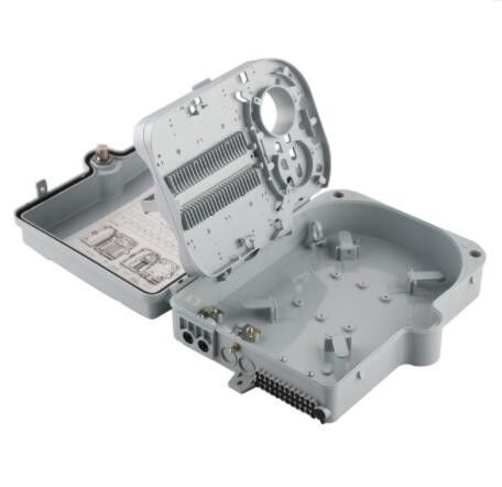 CATV PC ABS قاب توزیع فیبر نوری 24 هسته SGS دیواری