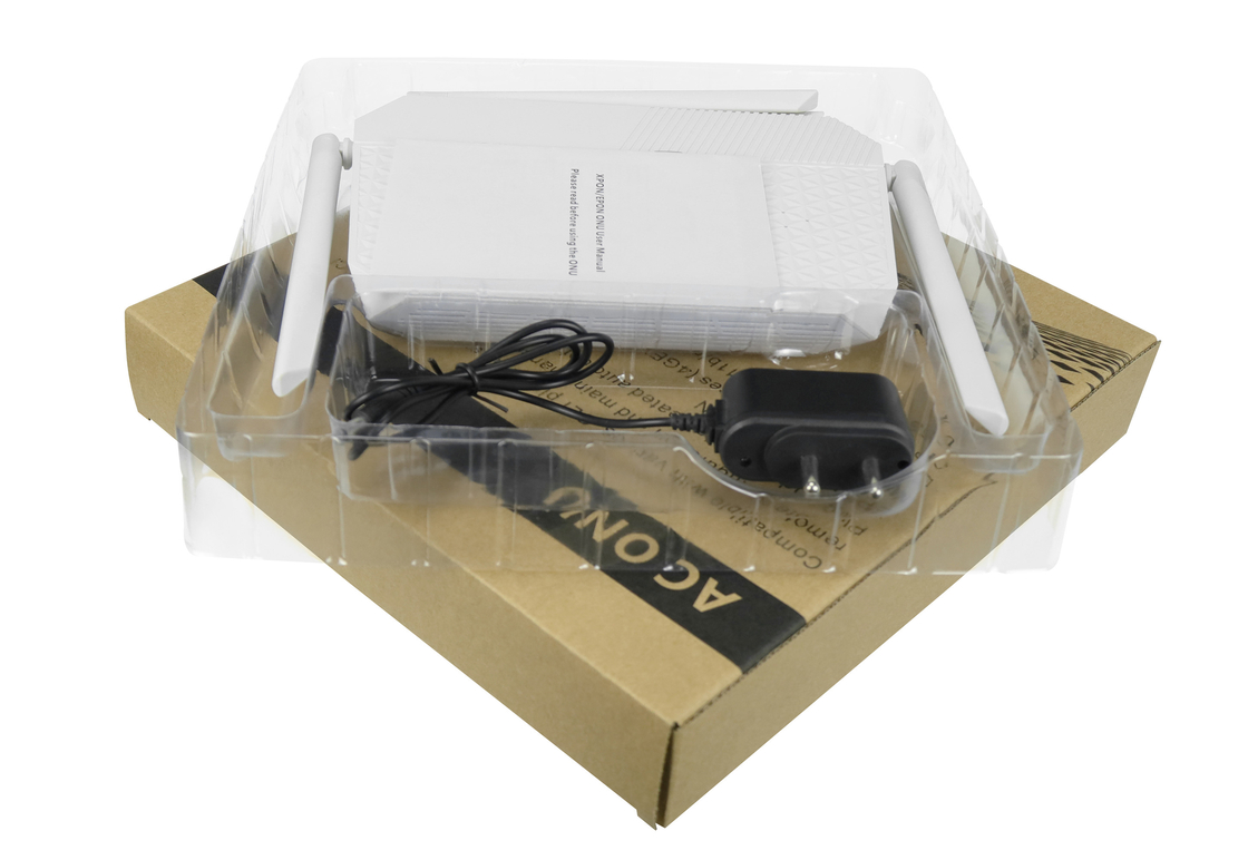 4GE AC WIFI USB XPON ONU روتر GPON BoB 20KM SC UPC کانکتور