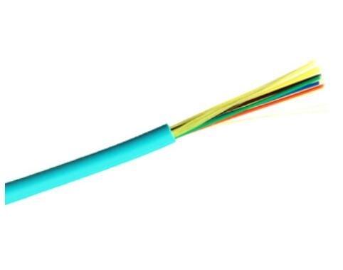 چند حالته 4 هسته کابل فیبر نوری 10G OM3 درجه مخابرات مهندسی داخلی