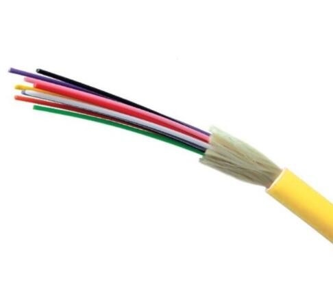 کابل داخلی Gjfjv 1 2 4 6 Core G652D فیبر نوری کابل فیبر نوری کابل کشی داخلی/Pigtail/ سیم پچ