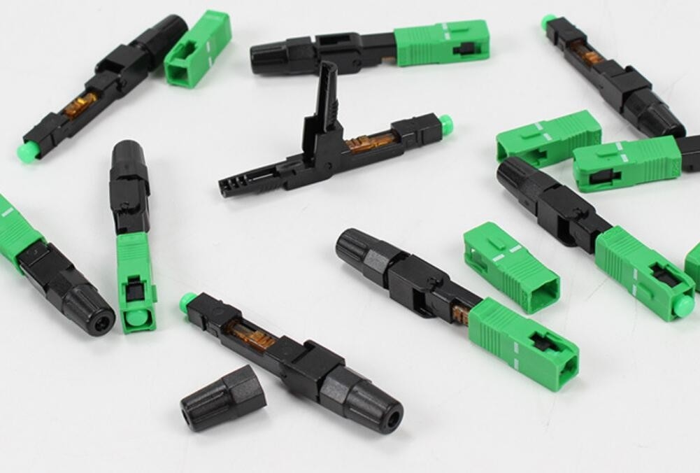 قالب جاسازی شده SC APC Quick Connector Insertion Loss 0.3DB نوع پولیش
