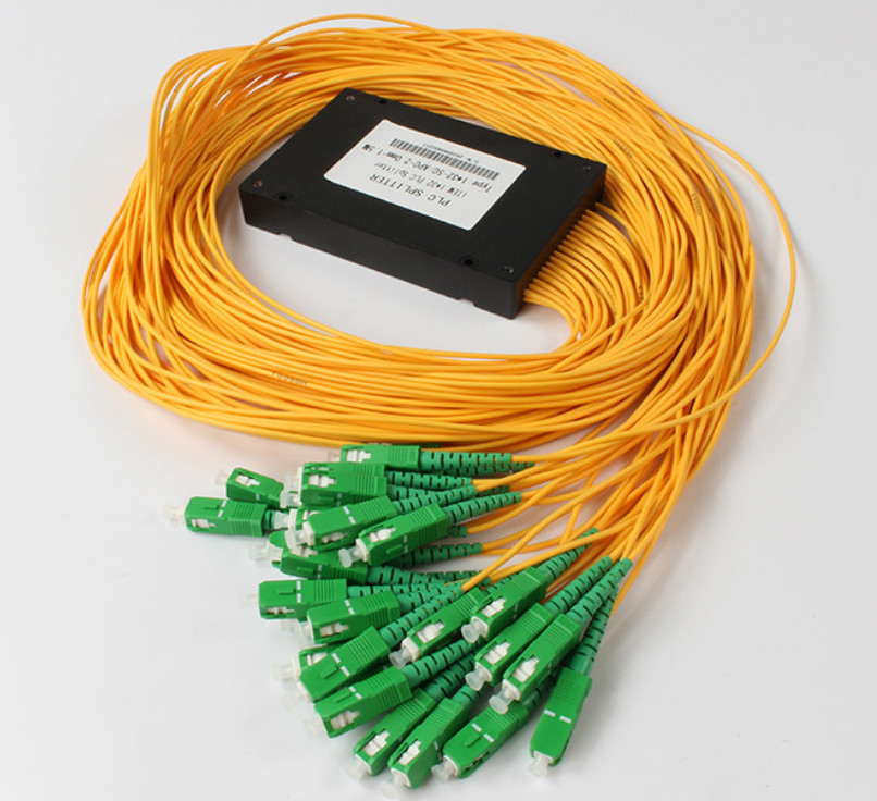فیبر نوری شکافنده SC APC 1x32 برای Pigtails 2.0 میلی متری 1260 نانومتر - طول کار 1650 نانومتر